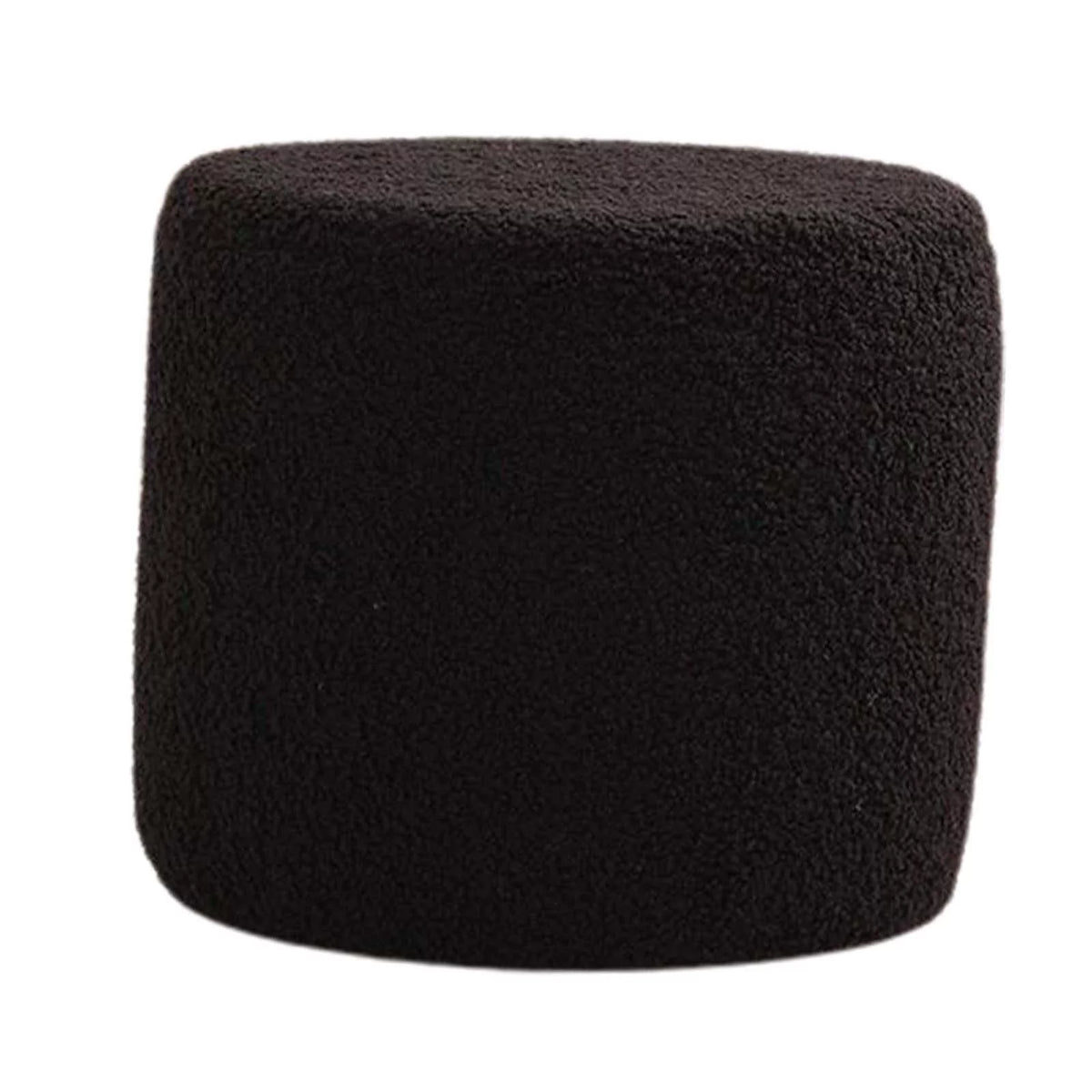 Black Foot Rest Stool Q7487