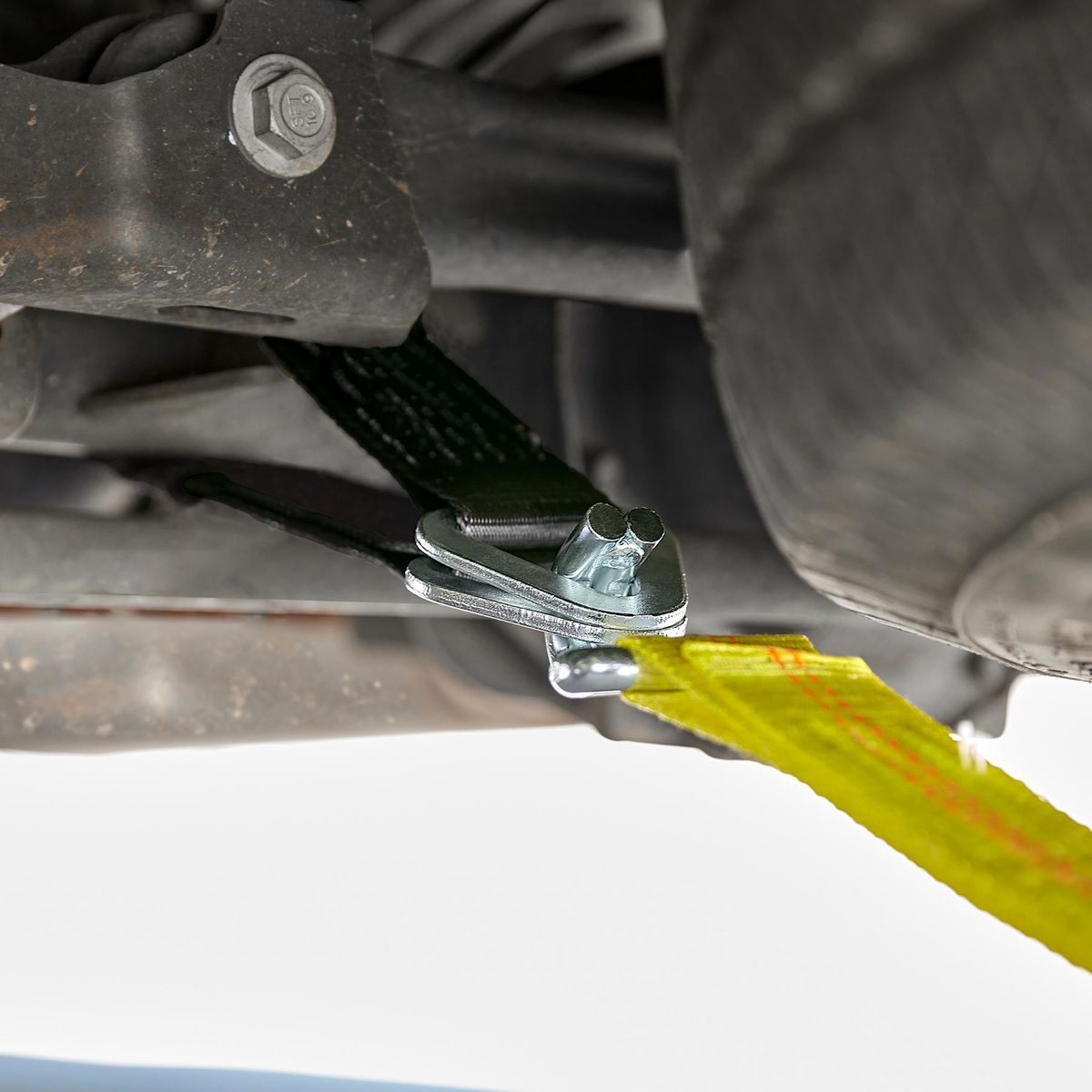 24 in. x 2 in. Axle Strap with D-Rings U3070