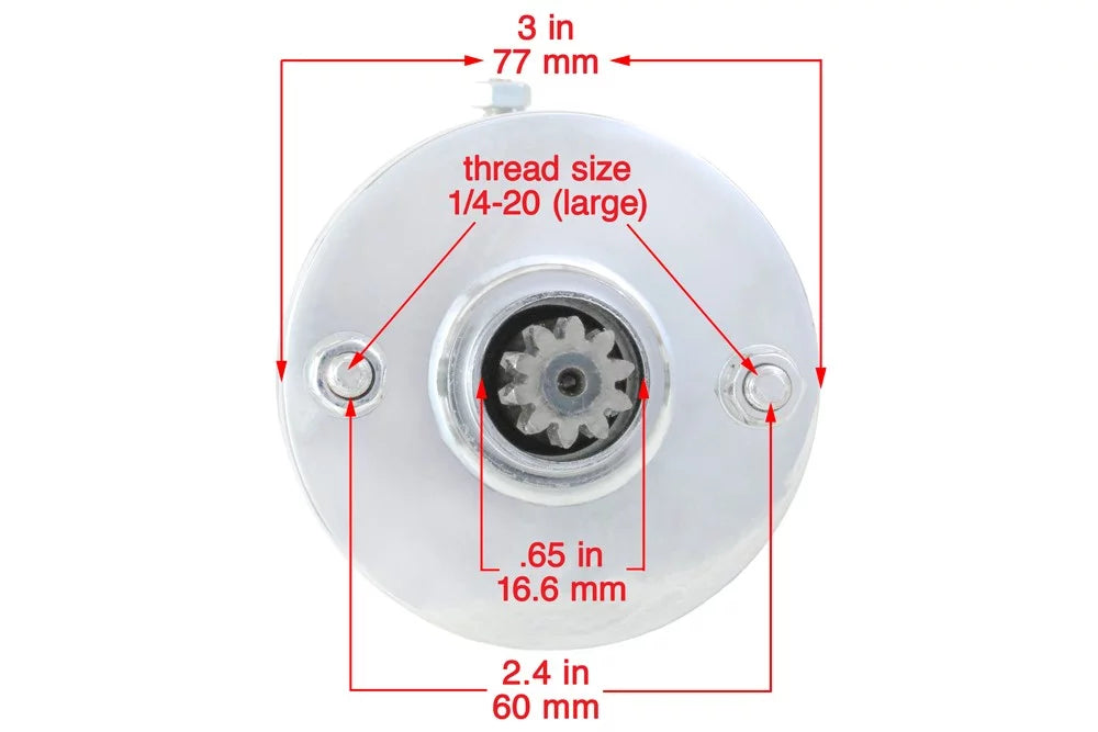 Starter & Solenoid A672