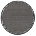 Gray Espresso Rattan Coffee Table C6580