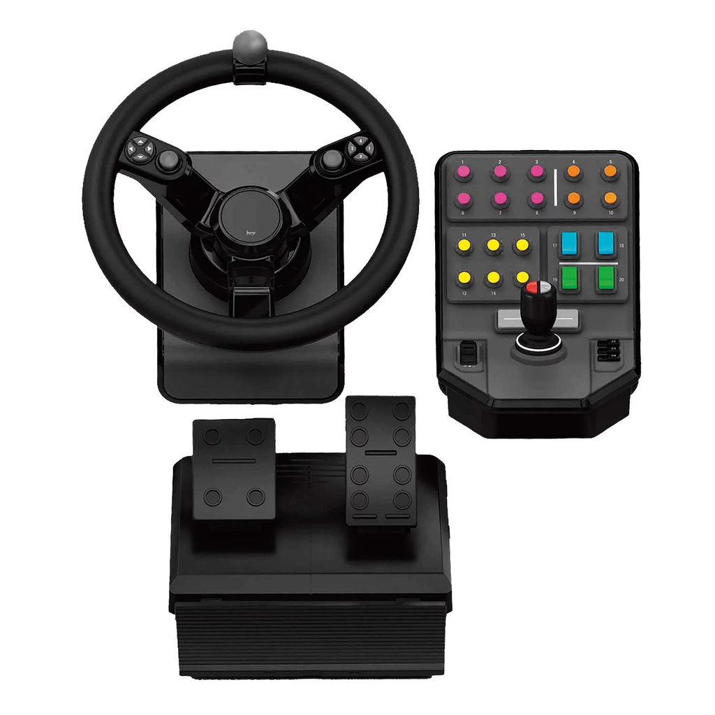 Simulation Wheel, Pedals and Side Panel Control Deck B34304