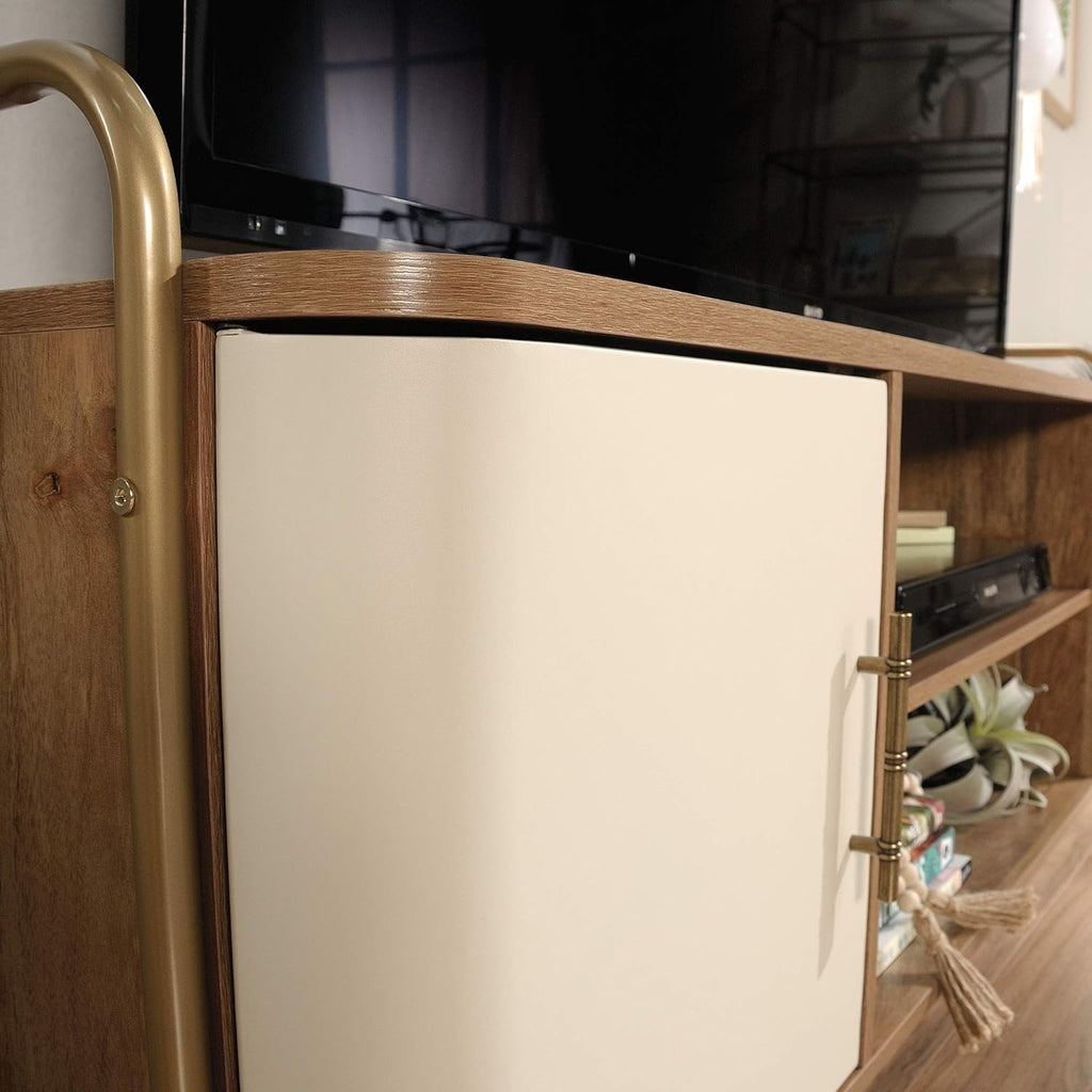 Sindoori Mango Finish Entertainment Credenza D42933