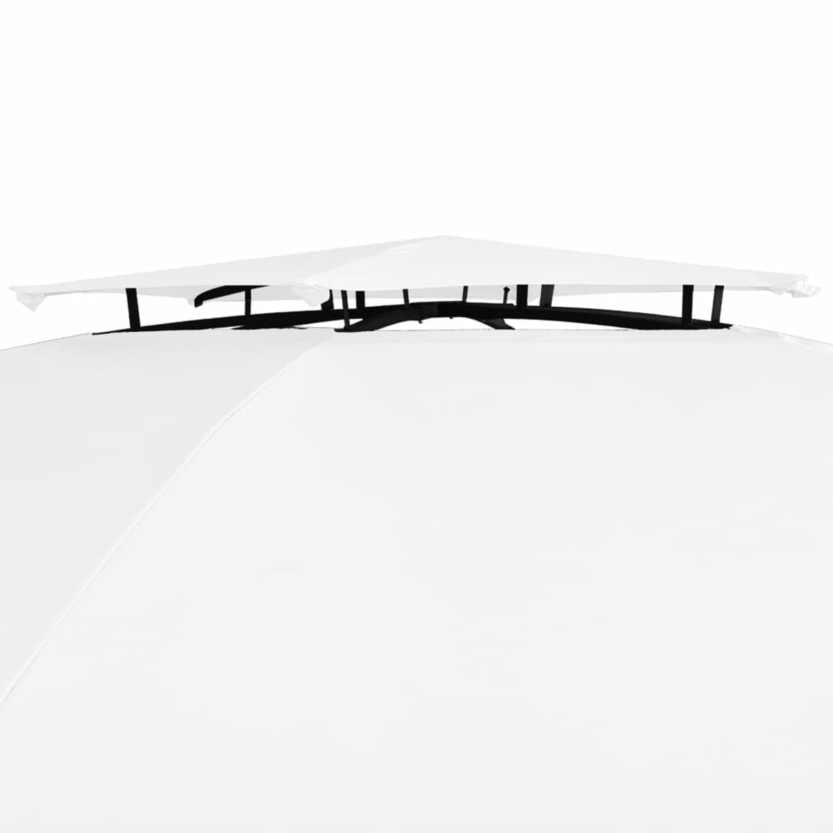 White Garden Marquee with Curtains B138644