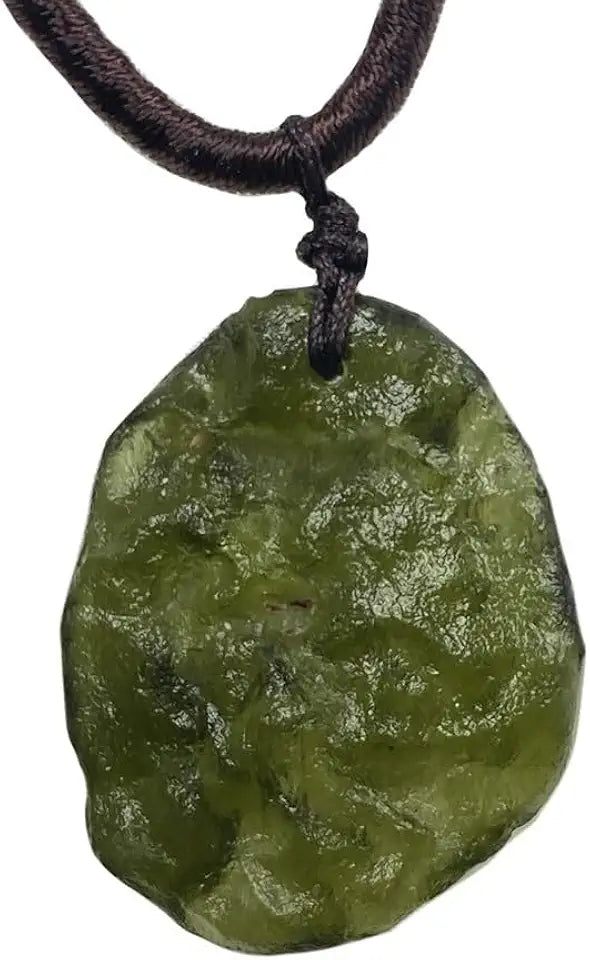 Moldavite Crystal Necklace B782