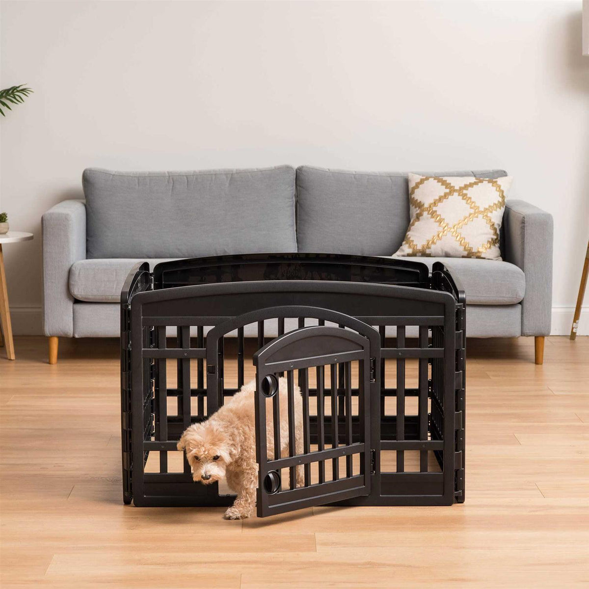 4 Panel Pet Playpen with Door C6691