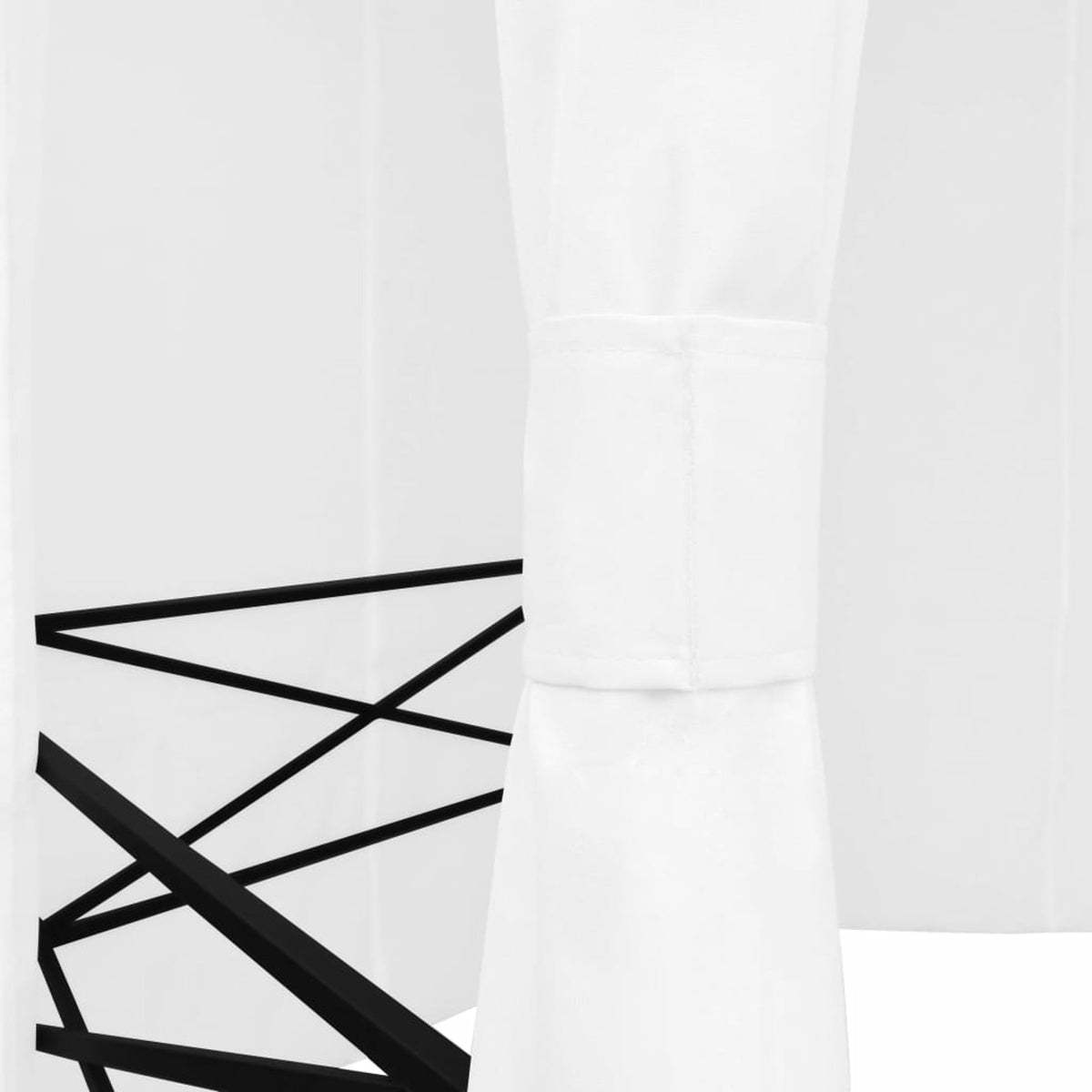 White Garden Marquee with Curtains B138644