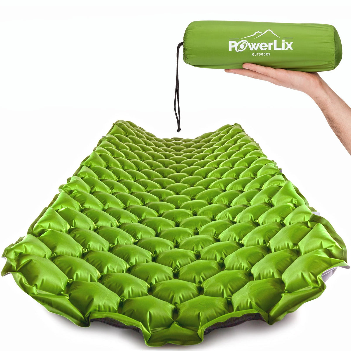 Ultralight Compact Inflatable Camping Sleeping Pad Navy Blue V87435