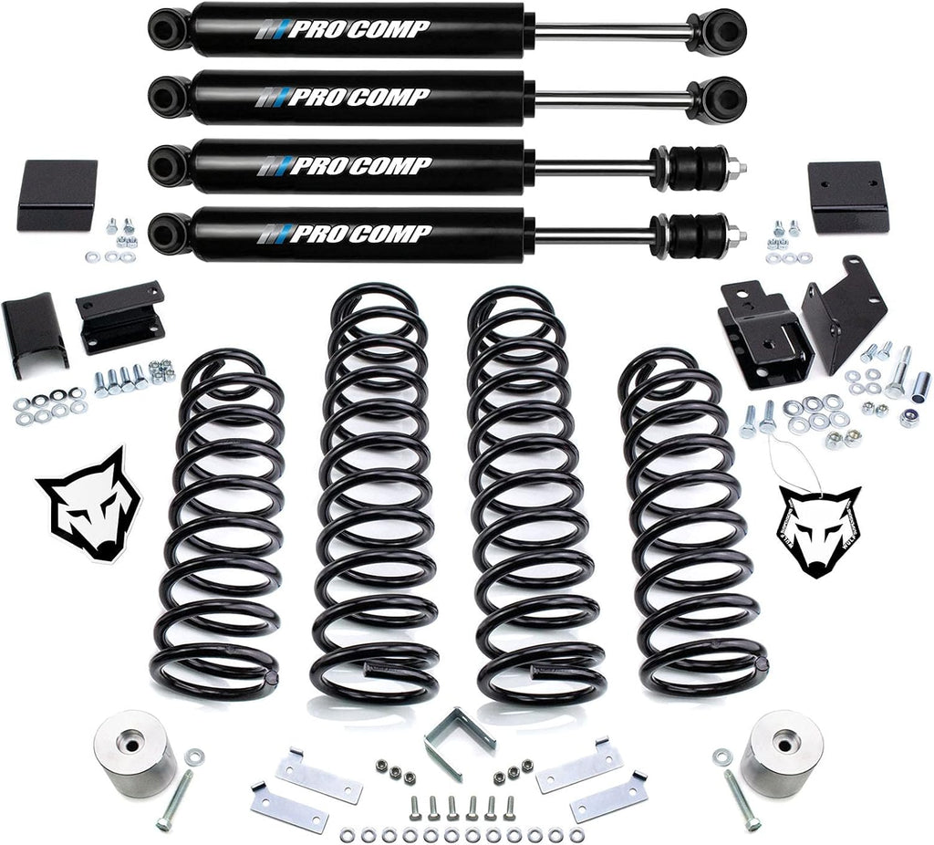 3" Lift Kit with Pro Comp Shocks for Jeep Wrangler JK E4503