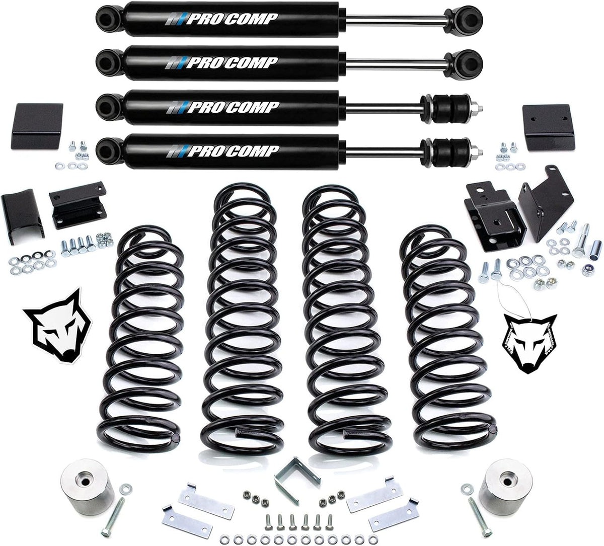 3" Lift Kit with Pro Comp Shocks for Jeep Wrangler JK E4503