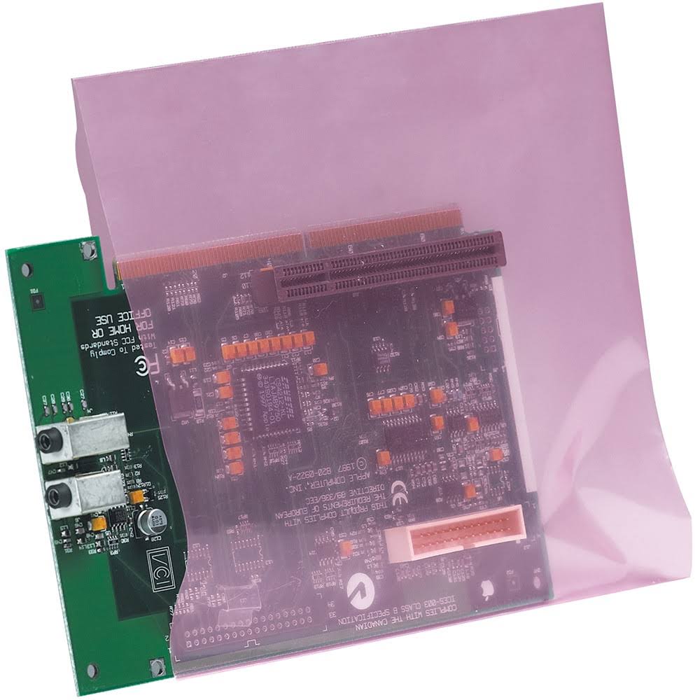 4 Mil Anti-Static Flat Poly Bags Case/250 K349695