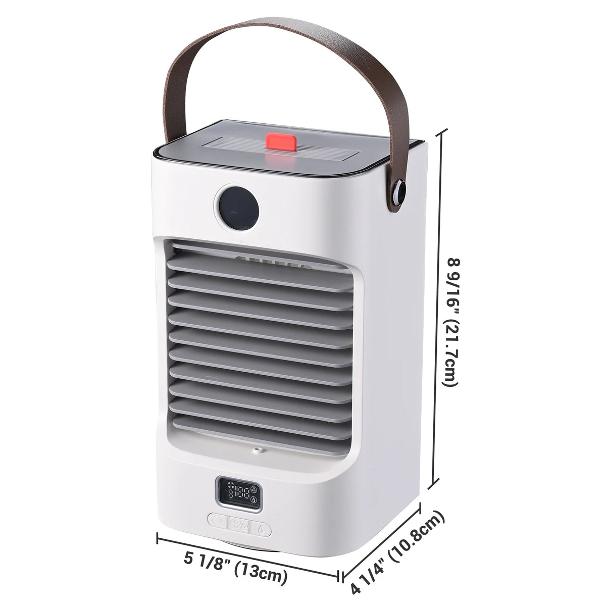 Portable Tabletop Air Cooler Fan with LED Light H852854