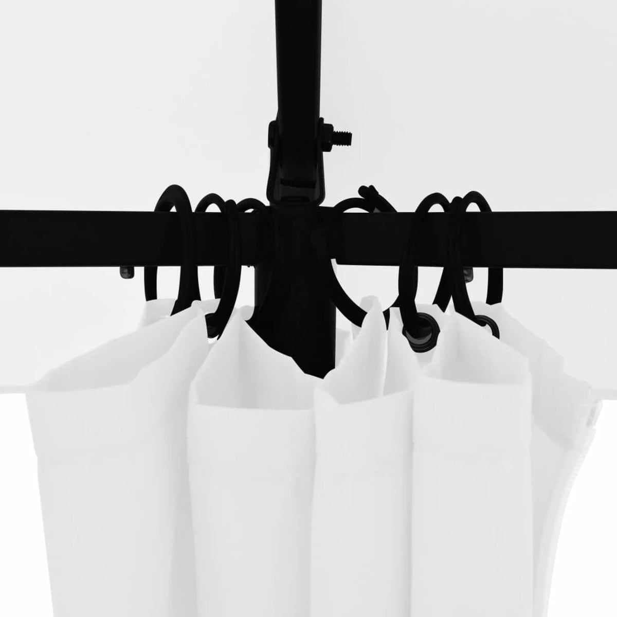 White Garden Marquee with Curtains B138644