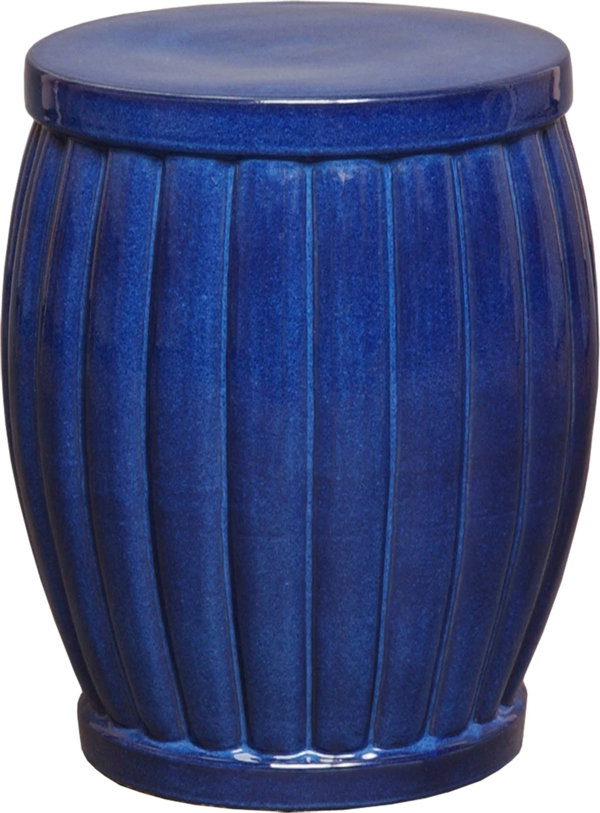 Blue Large Garden Stool O252