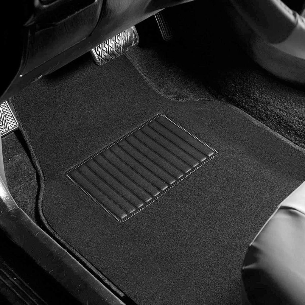 4 Piece Black All Weather Car Floor Mats D346706