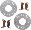 Front Brake Rotors Disc & Brake Pads Q5629