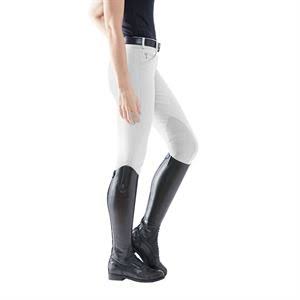 White Knee Patch Breeches M662
