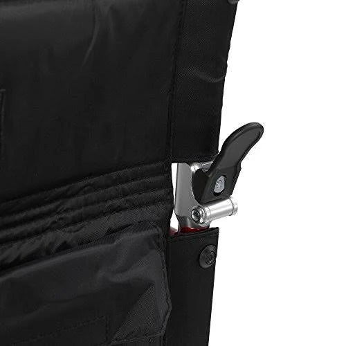 Red Frame Ultra Lightweight Transport Wheelchair W2305