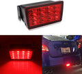 3-In-1 LED Rear Bumper Fog Light Kit Stop Brake Backup Reverse Running Tail Lights Smoked Lens Pack of 2 H56921