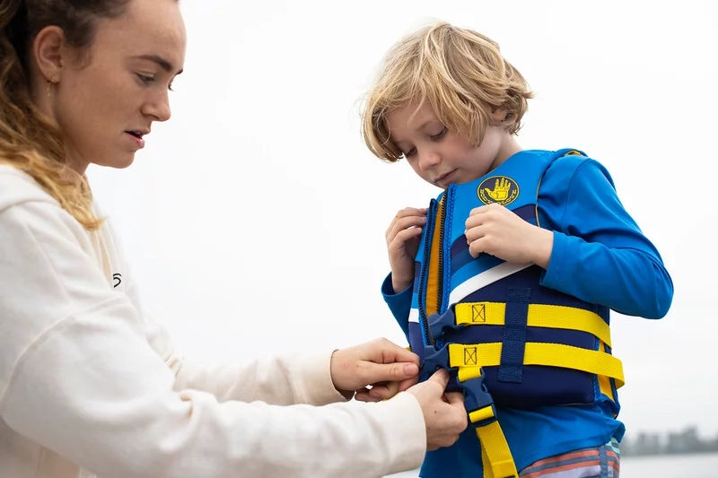 Child Boy Blue Life Jacket Y618826