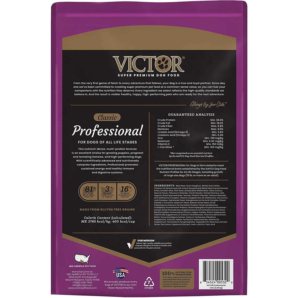 Dry Dog Food Y474