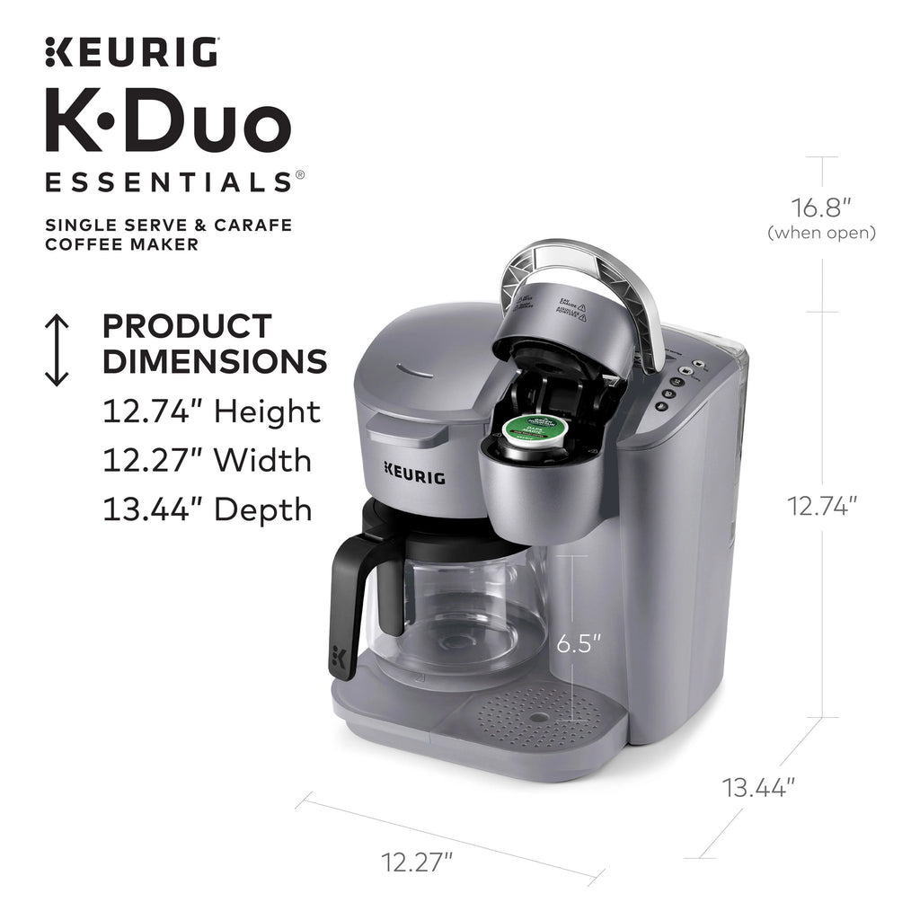 Black Single-Serve K-Cup Pod Coffee Maker E7769