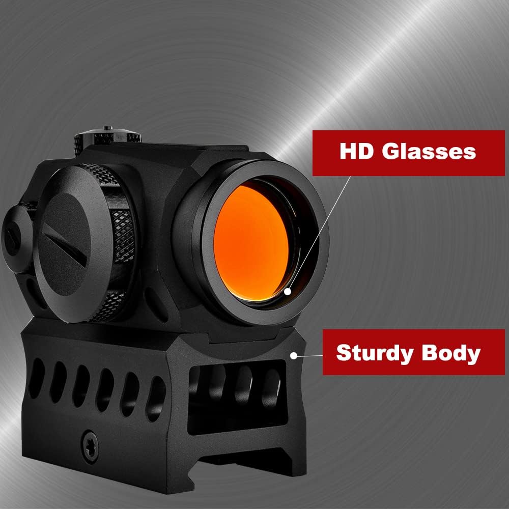 Red Dot Sight 1x20mm 2MOA Rifle Scope with Riser M886530
