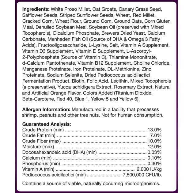 Cockatiel Food B713949