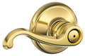 Bright Brass Privacy Door Lever B22104