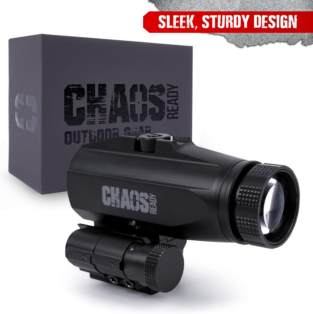 3X Red Dot Magnifier with QD Side Flip Mount P763
