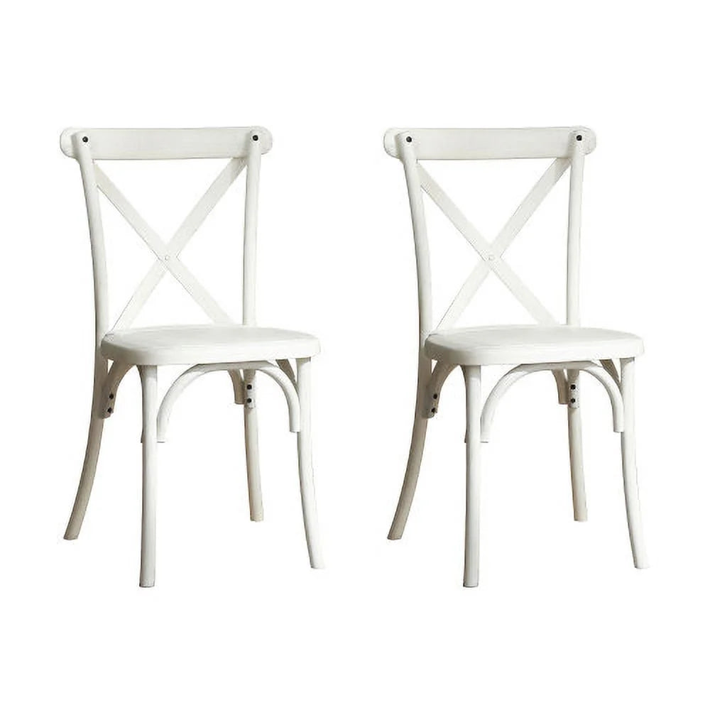 Resin X-Back Dining Chair 2-Pack F4951