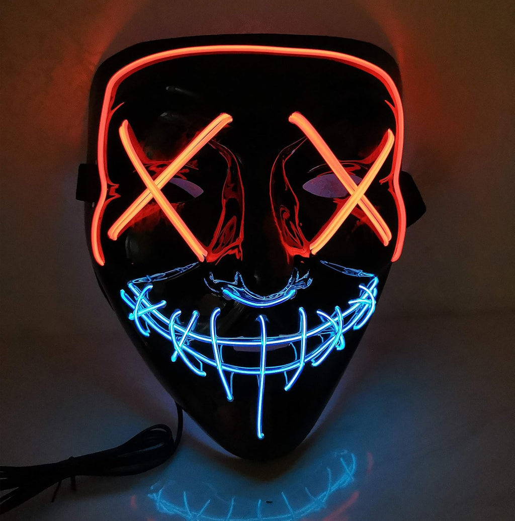 Purple Light Up Mask Pack of 2 T795735