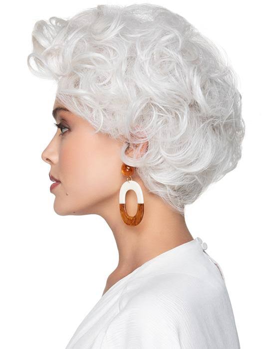 Tapered Curls Lace Front Wig Synthetic W250