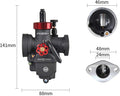 Racing Carburetor Flange Fit For Cross Bike 70CC 100CC 125CC Scooter Pack of 2 X9934