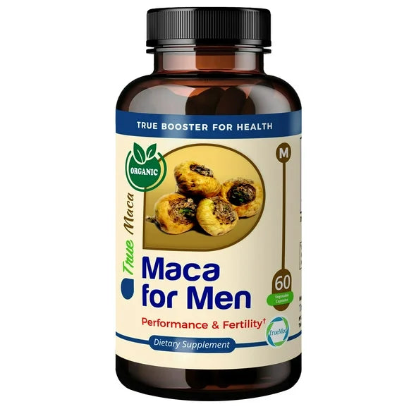 Organic Gelatinized Maca Powder 800 mg 60 Capsules N3488