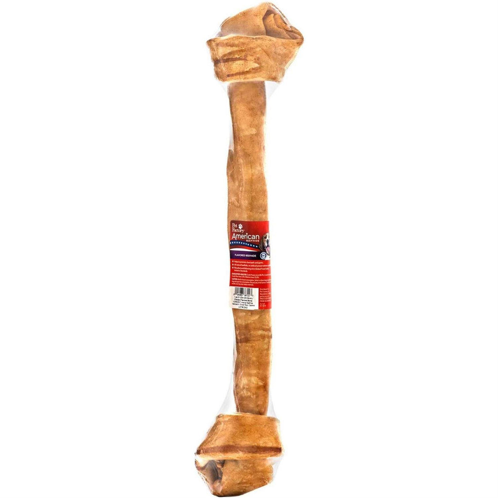Chicken Flavored Beefhide Bone F549716