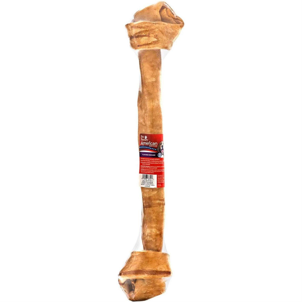 Chicken Flavored Beefhide Bone F549716