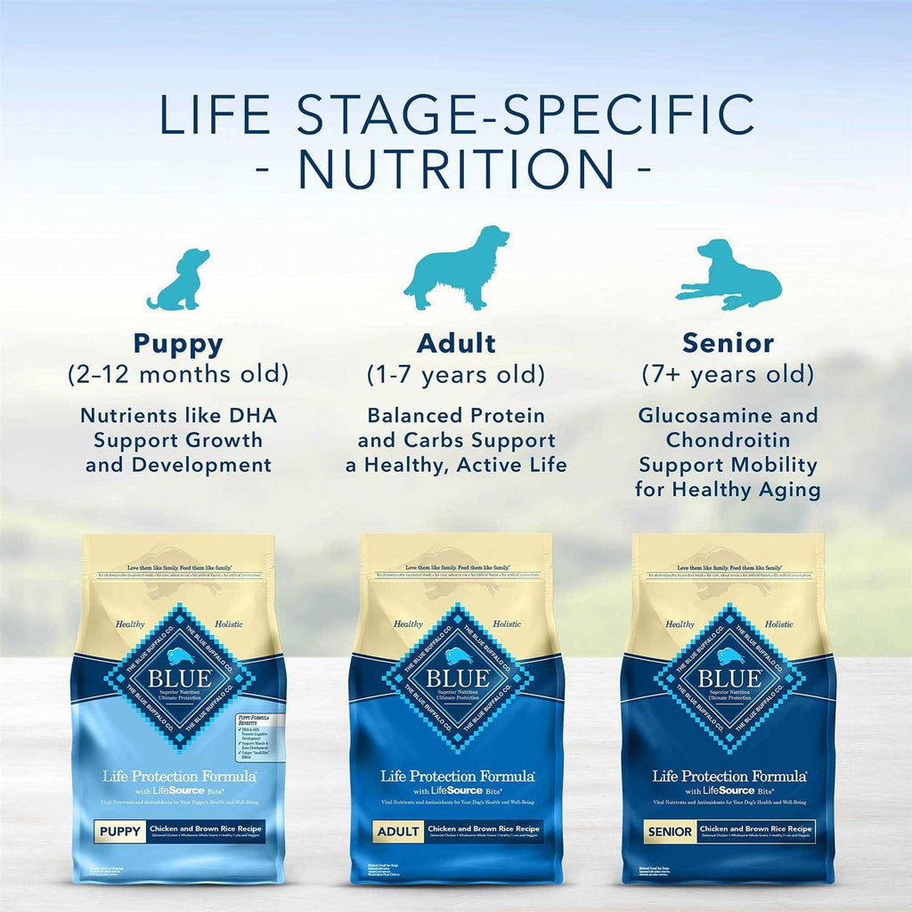 Chicken & Brown Rice Dry Puppy Dog Food X8502