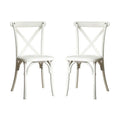 Resin X-Back Dining Chair 2-Pack F4951