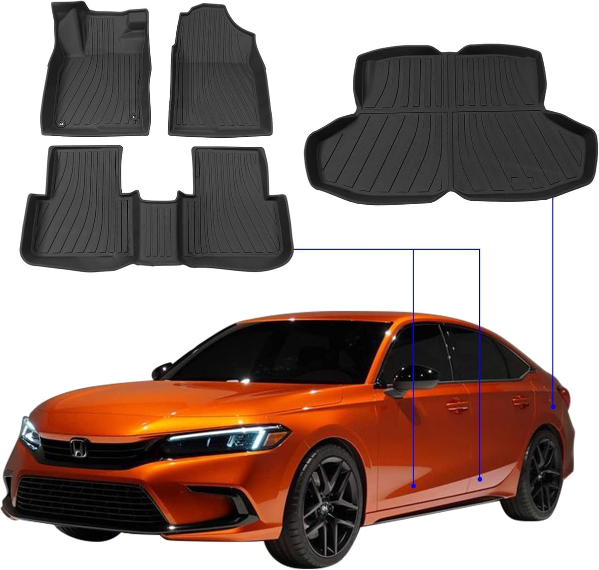 TPE All-Weather Cargo Liner Trunk Mat W37561