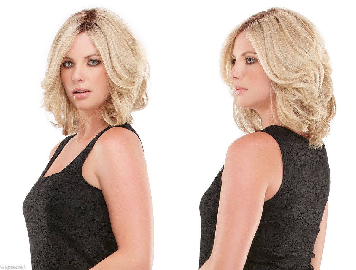 Medium Human Hair Lace Front Mono-filament Petite Wigs W761