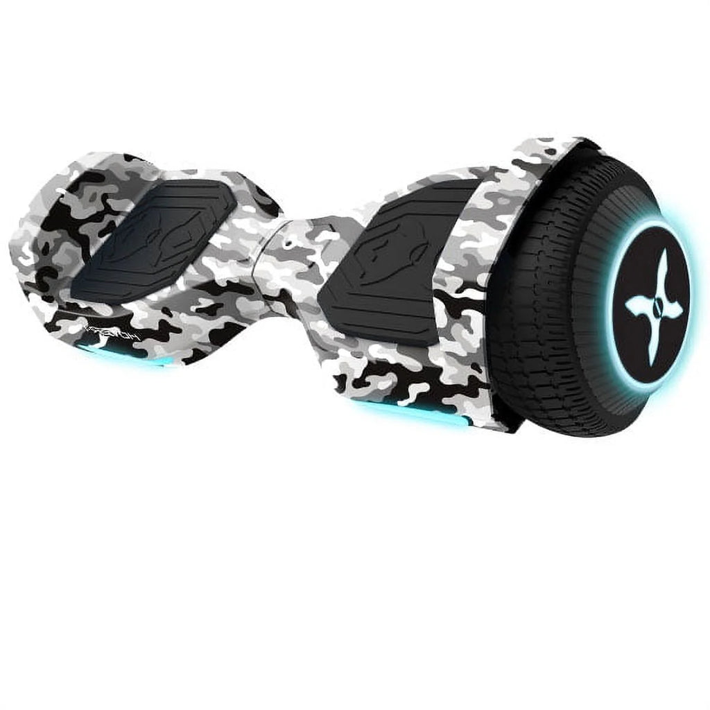 Black Hoverboard with LED Headlights L275