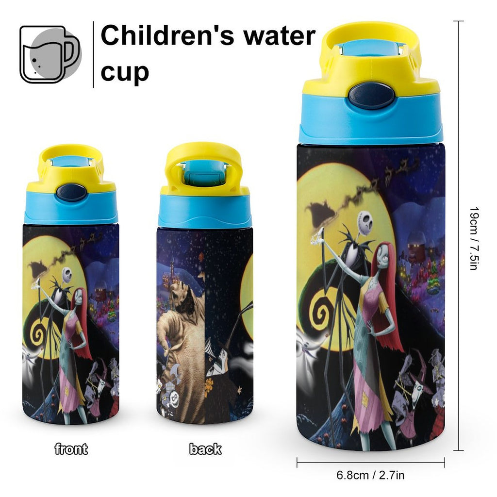 Insulated Stainless Steel Water Bottle with Straw H232903