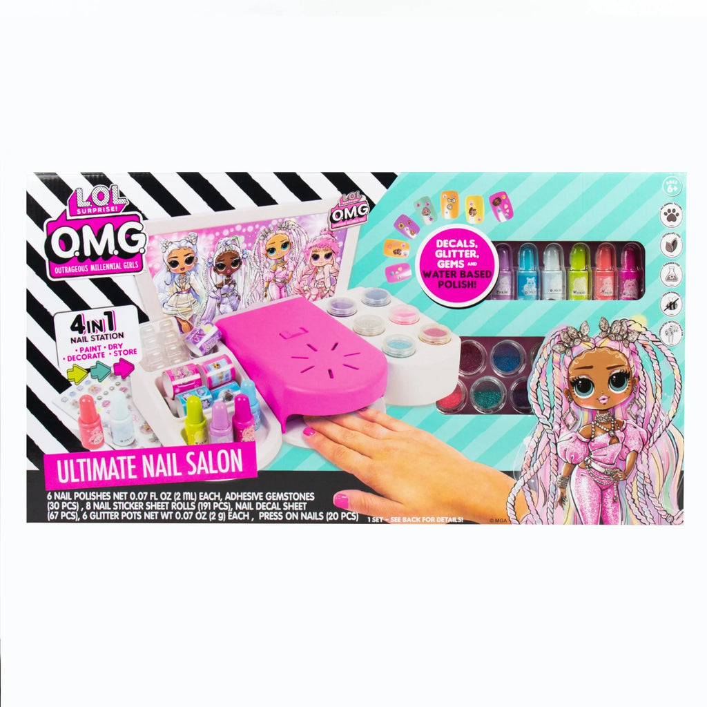 4-in-1 Manicure Set with Water Based Nail Polish W23883