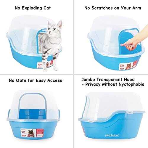 Hooded Cat Litter Box C319