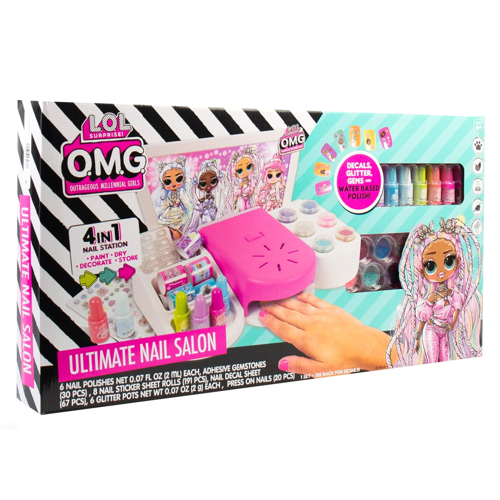4-in-1 Manicure Set with Water Based Nail Polish W23883