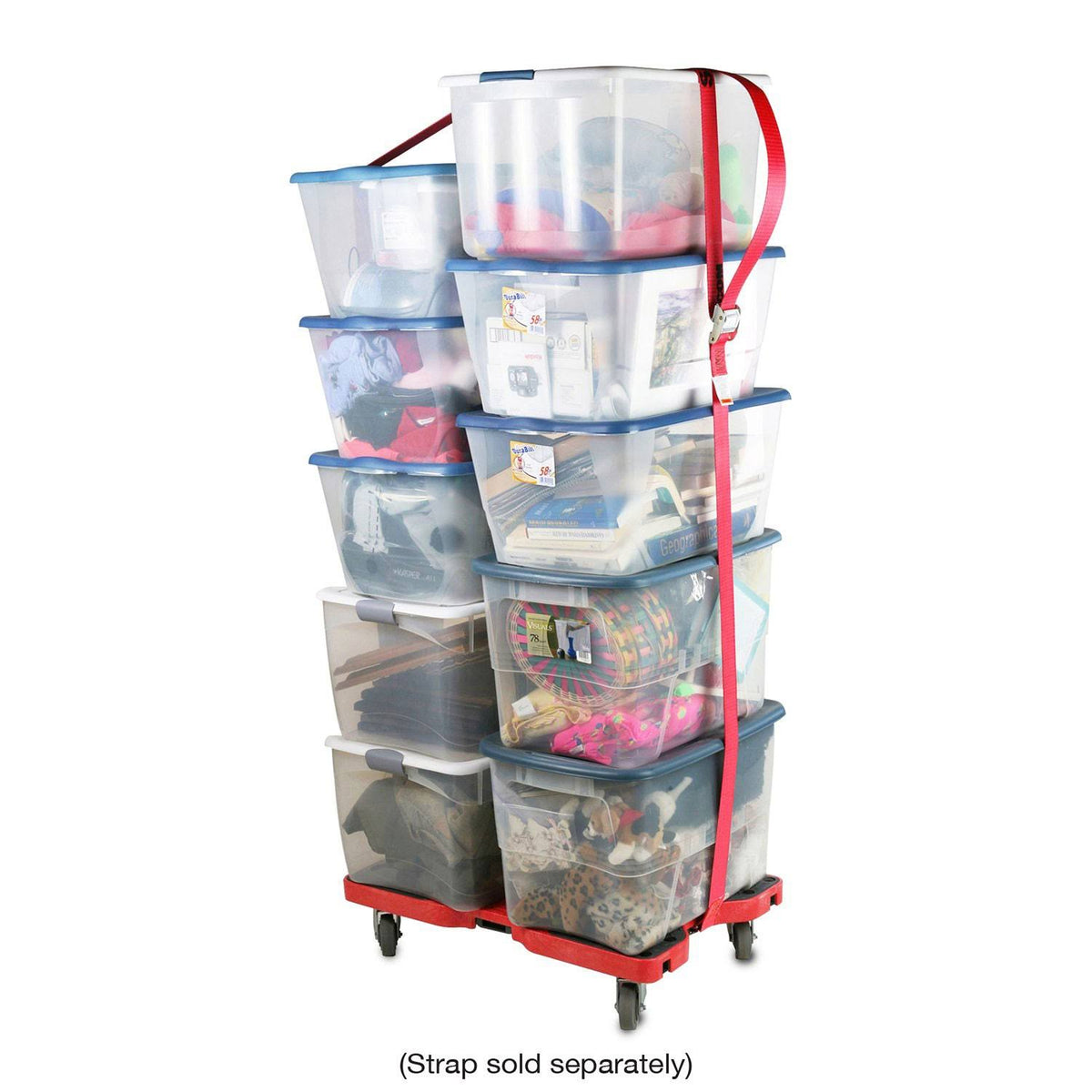 Red Dolly with 1500 lb Capacity H616