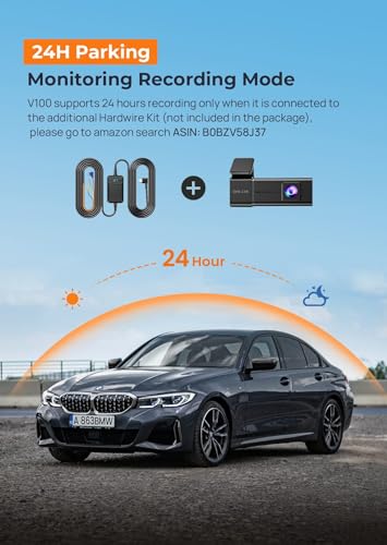 2.5K WiFi Mini Dash Cam with 32G SD Card V322711