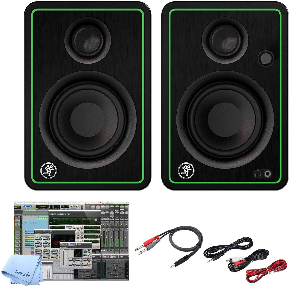 3-Inch Creative Reference Multimedia Monitors with Pro Cable Kit B7347